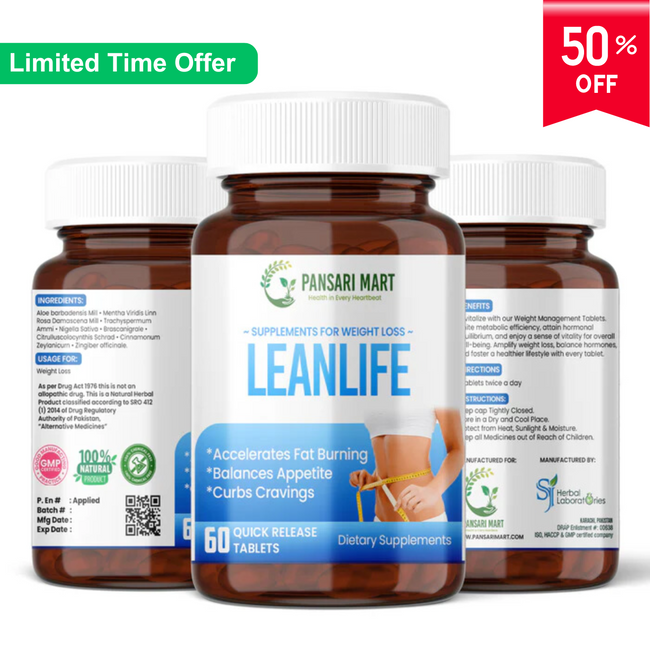 LeanLife – Organic & Natural Support for Your Weight Goals upplements Hover Image