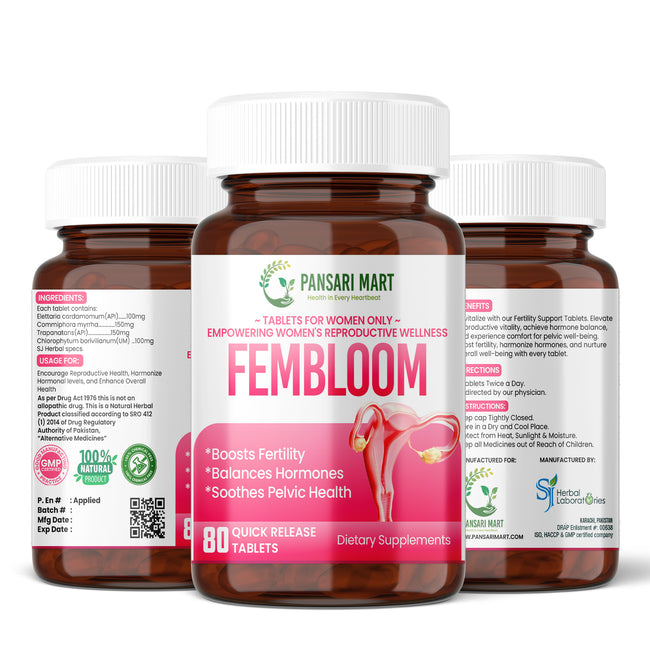 Women Herbal Fertility Supplement For PCOS & Pregnancy Main Image