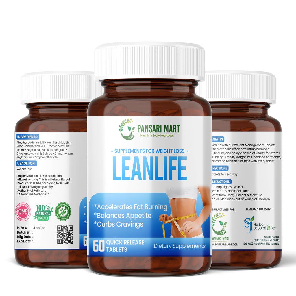LeanLife – Organic & Natural Support for Your Weight Goals upplements