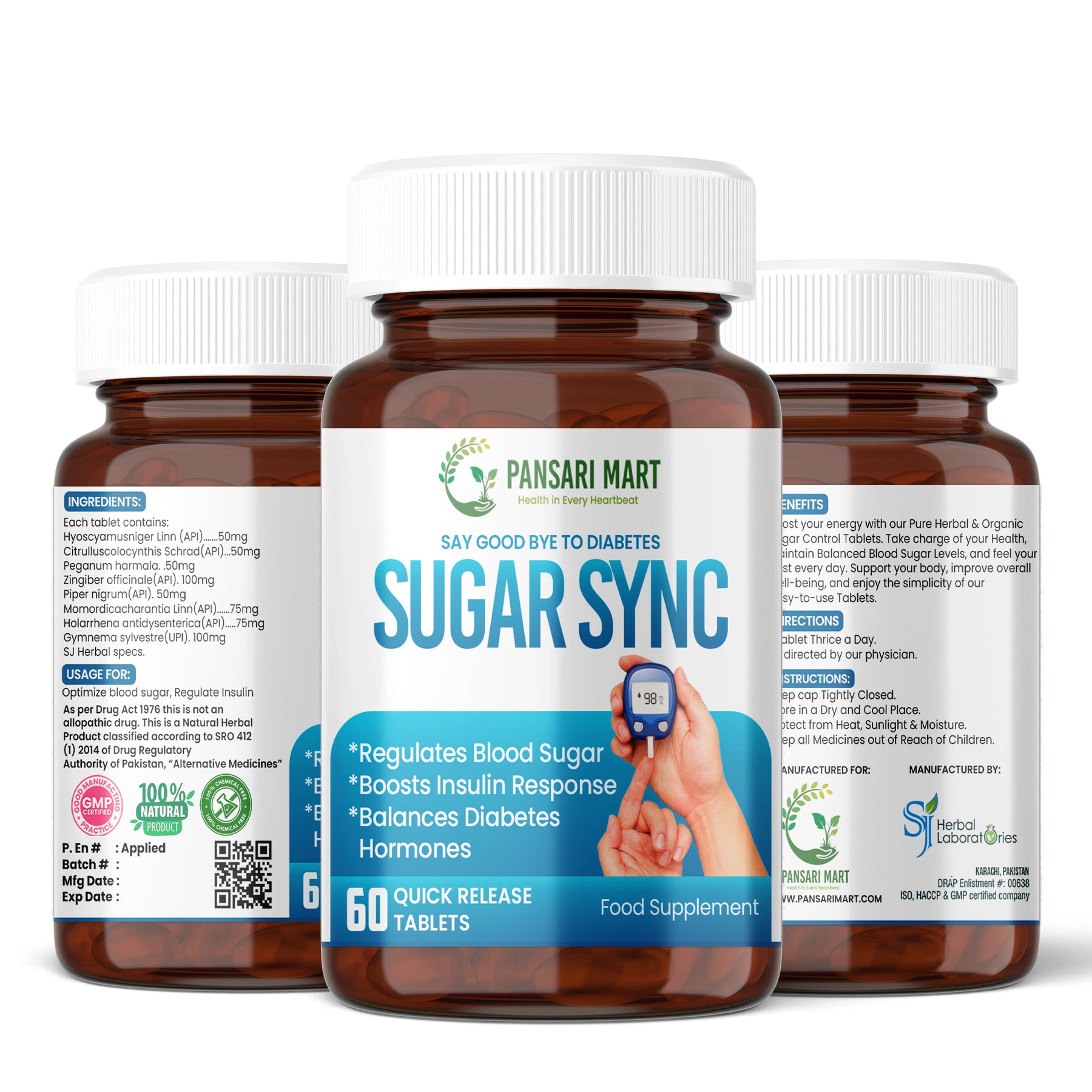 Sugar Sync - Balances Diabetes & Sugar Naturally